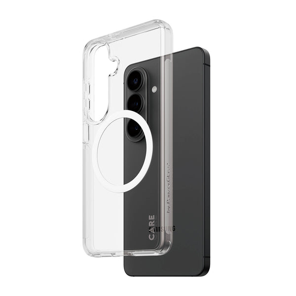 PanzerGlass CARE™ by ® Urban Explorer Case Transparent w. White Qi Samsung Galaxy S26