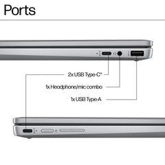 HP Chromebook x360 14b-cd0003na Intel® Core™ i3 i3-N305 35.6 cm (14