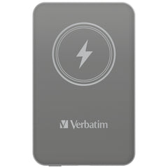 Verbatim Charge 'n' Go Magnetic Wireless Power Bank 5000mAh Grey