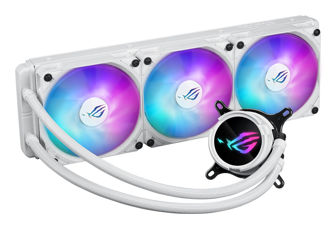 ASUS ROG Strix LC III 360 ARGB White Edition Processor All-in-one liquid cooler 12 cm - image 11