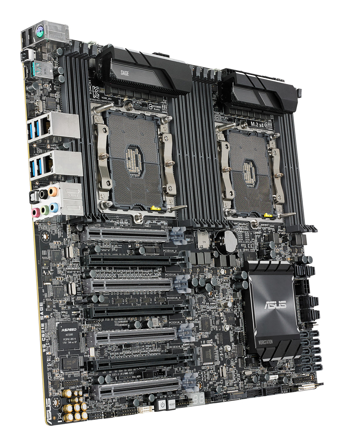 ASUS WS C621E SAGE Intel C621 LGA 3647 (Socket P) EEB - image 3