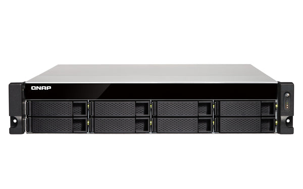 QNAP TS-863U-RP NAS Rack (2U) 4 GB DDR3L 48 TB HDD QNAP Turbo System Black