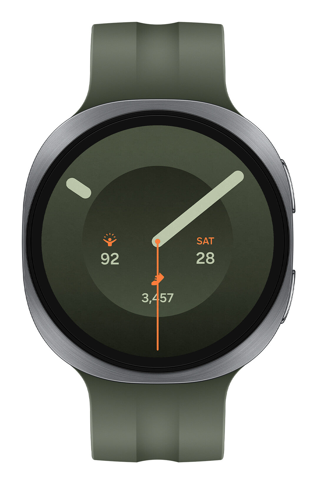 Samsung Galaxy Watch9 1.5" AMOLED 44 mm Digital 480 x 480 pixels Touchscreen Silver Wi-Fi GPS (satellite) - image 2