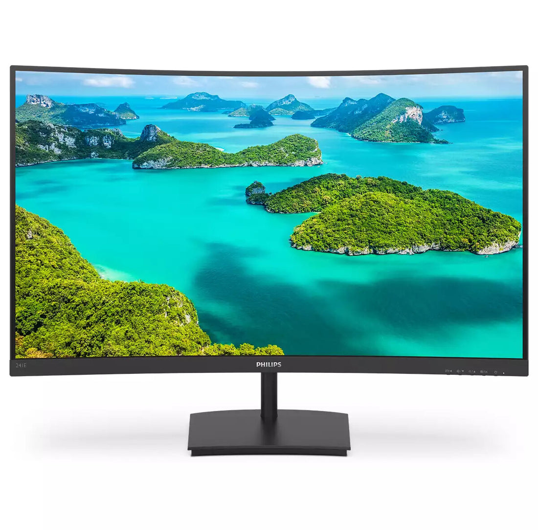 Philips E Line 241E1SC/00 computer monitor 23.6" 1920 x 1080 pixels Full HD LED Black