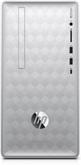HP Pavilion Desktop 590-p0069na Bundle PC 6WS22EA Intel® Core™ i3 i3-9100 8 GB DDR4-SDRAM 1 TB HDD Windows 10 Home Mini Tower Silver
