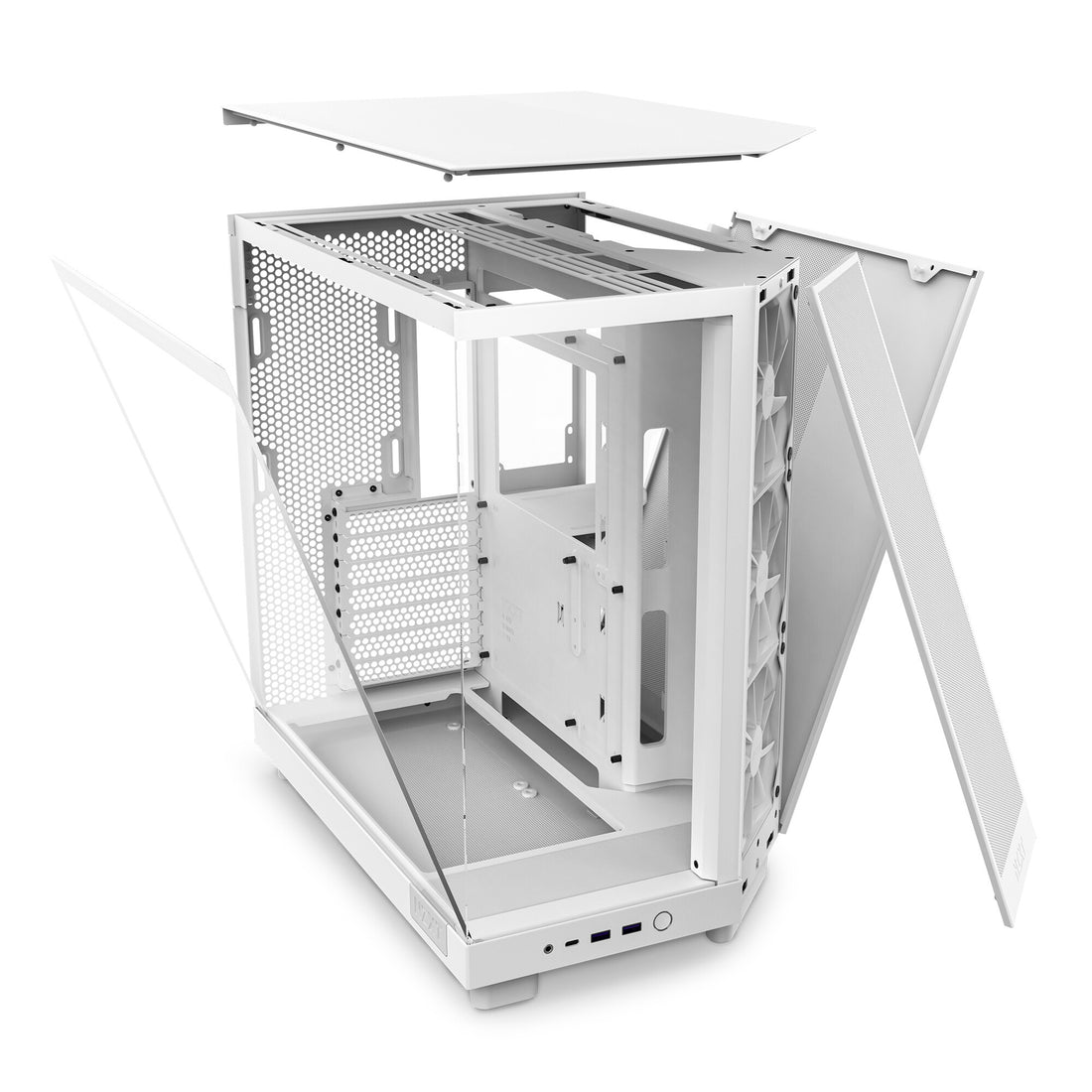 NZXT H6 Flow Midi Tower White - image 11