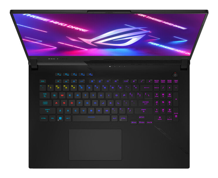 ASUS ROG Strix SCAR 17 X3D G733PZV-LL069W AMD Ryzen™ 9 7945HX3D Laptop 43.9 cm (17.3") Wide Quad HD 32 GB DDR5-SDRAM 1 TB SSD NVIDIA GeForce RTX 4080 Wi-Fi 6E (802.11ax) Windows 11 Home Black