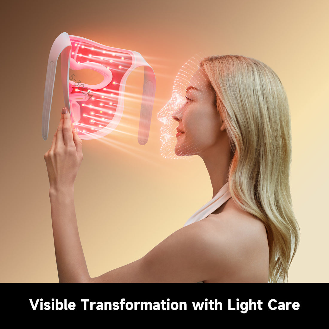 Dreame AB01A Chrona LED Skincare Mask - Cream - image 5