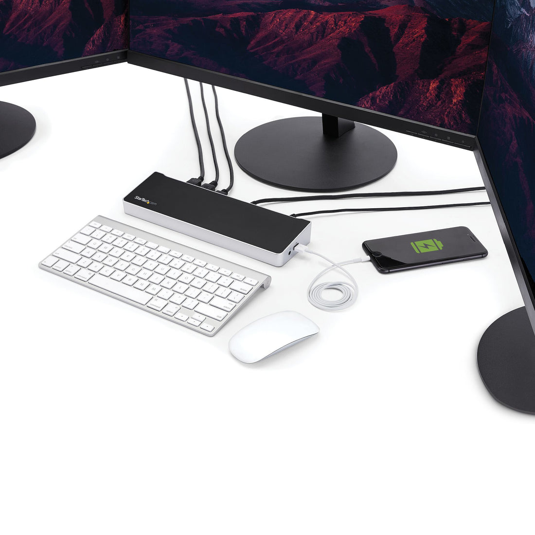 StarTech.com 4K USB-C Dock , Triple UHD 4K Monitor Docking Station, Mac & Windows, USB C to HDMI - image 5