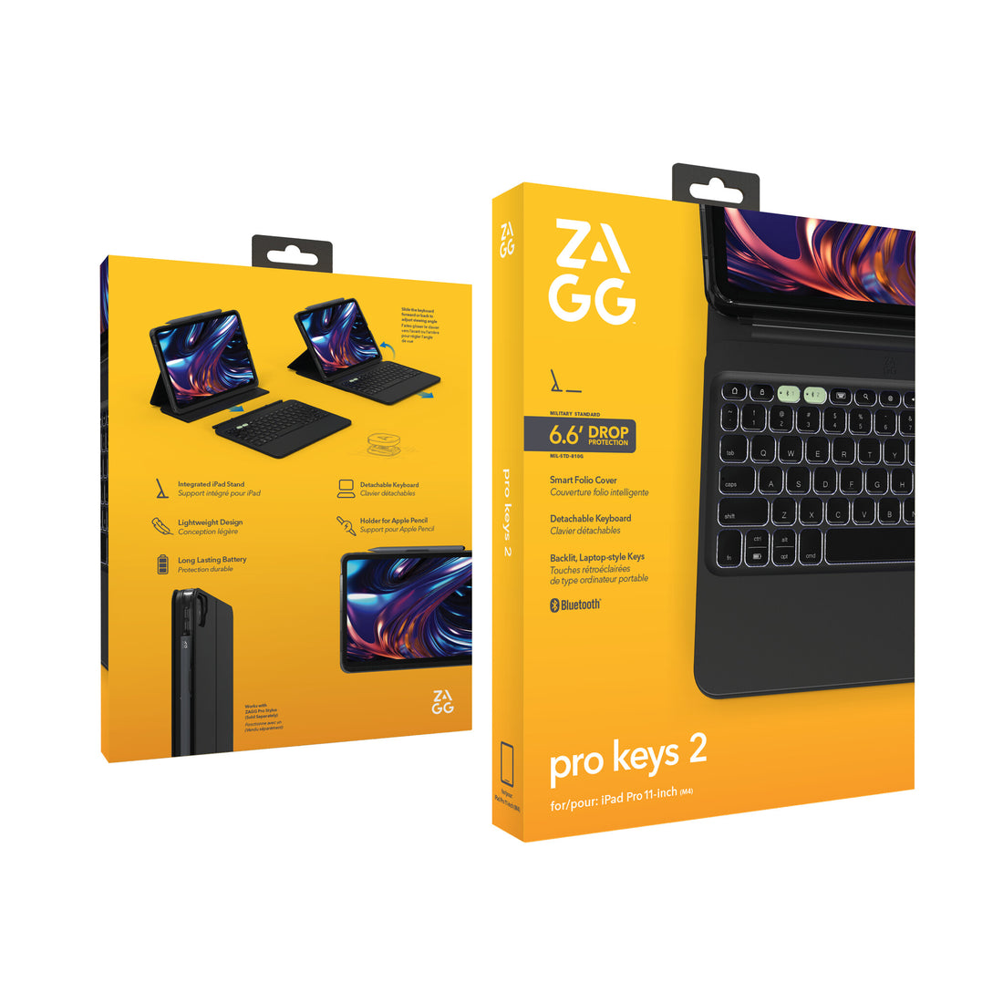 ZAGG Pro Keys 2 Apple iPad Pro 11" (M5/M4) Black UK - image 10