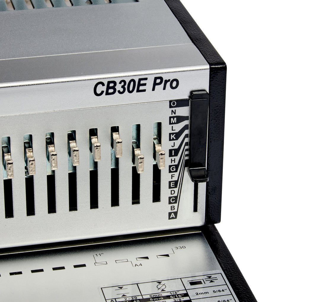 GBC CB30E Pro Heavy Duty Electric Punch and Comb Binding Machine Capacity 500 A4 Sheets - image 3