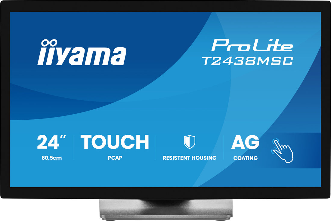iiyama ProLite T2438MSC-B2 computer monitor 23.8" 1920 x 1080 pixels Full HD LED Touchscreen Black - image 3