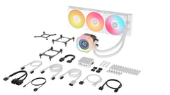 Corsair iCUE LINK TITAN 360 RX LCD Processor All-in-one liquid cooler 12 cm White 1 pc(s)