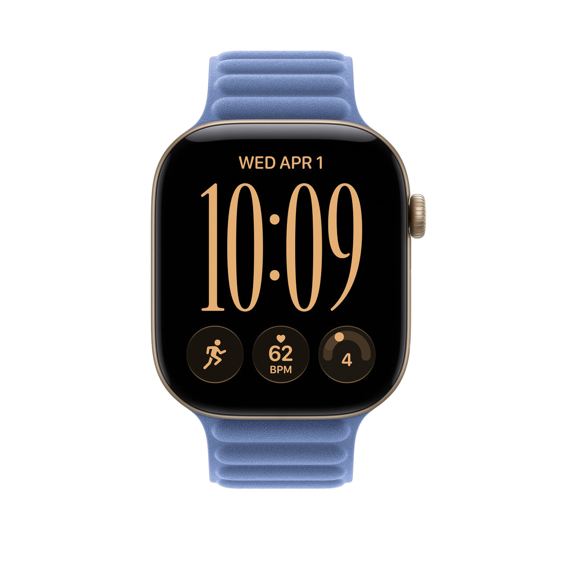Apple 46mm Wildflower Blue Magnetic Link - S/M - image 3