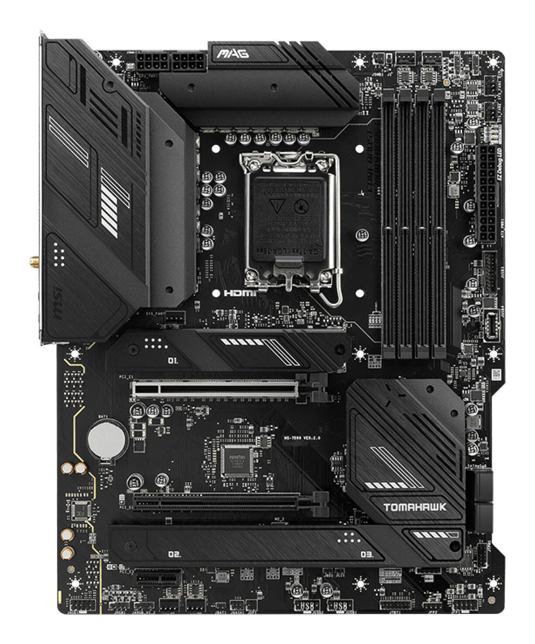 MSI MAG B760 TOMAHAWK WIFI motherboard Intel B760 LGA 1700 ATX - image 2