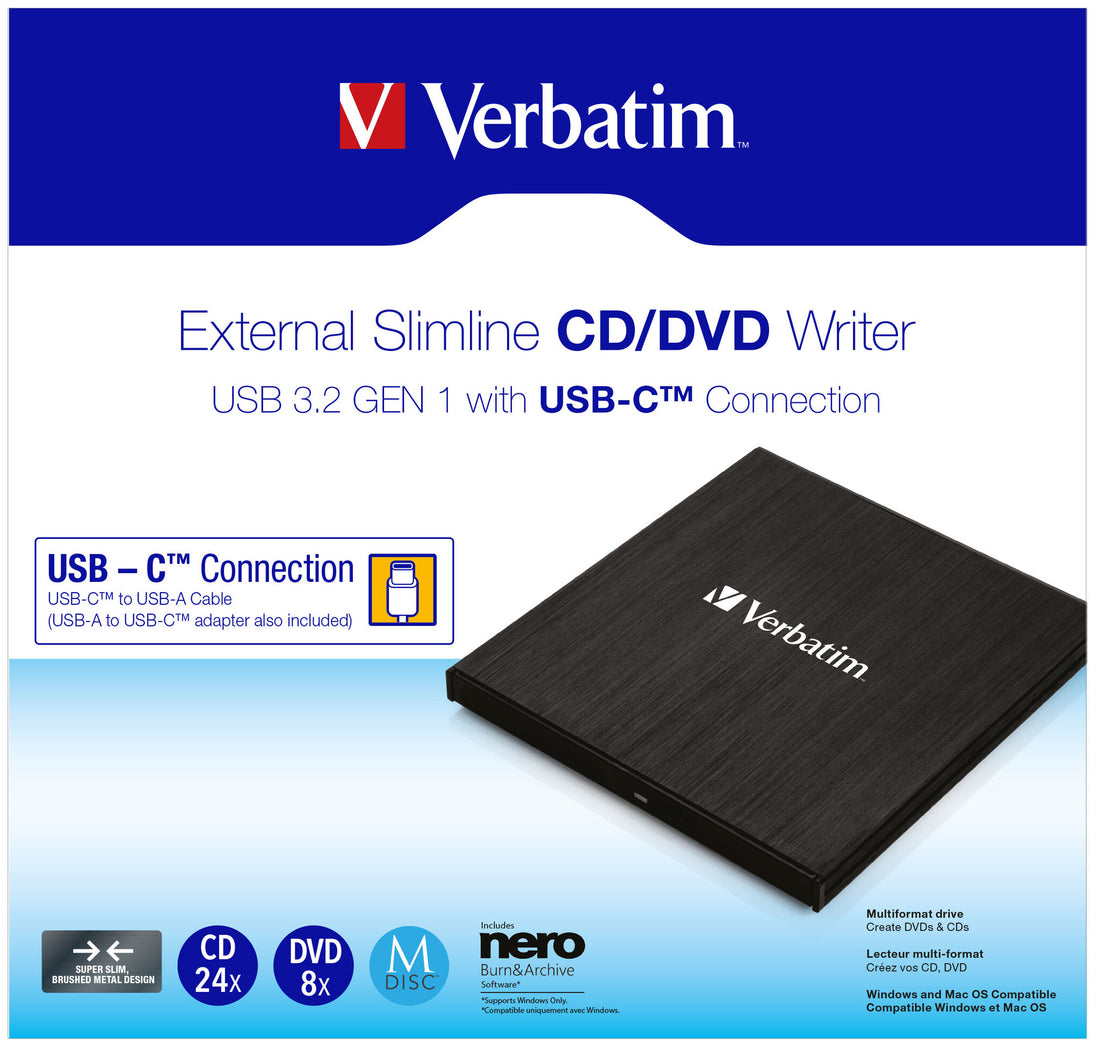 Verbatim 43886 optical disc drive DVD±RW Black - image 4