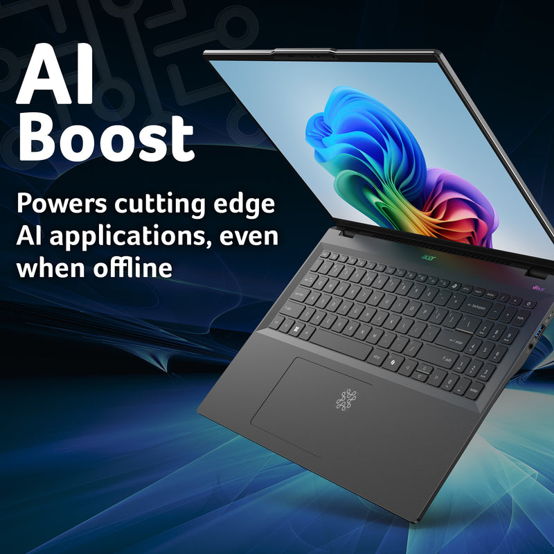 Acer Swift 16 AI Copilot+ PC (SF16-51T) - Intel Core Ultra 7 CPU, 16GB, 1TB, 16" 2.8K OLED touchscreen, Windows 11