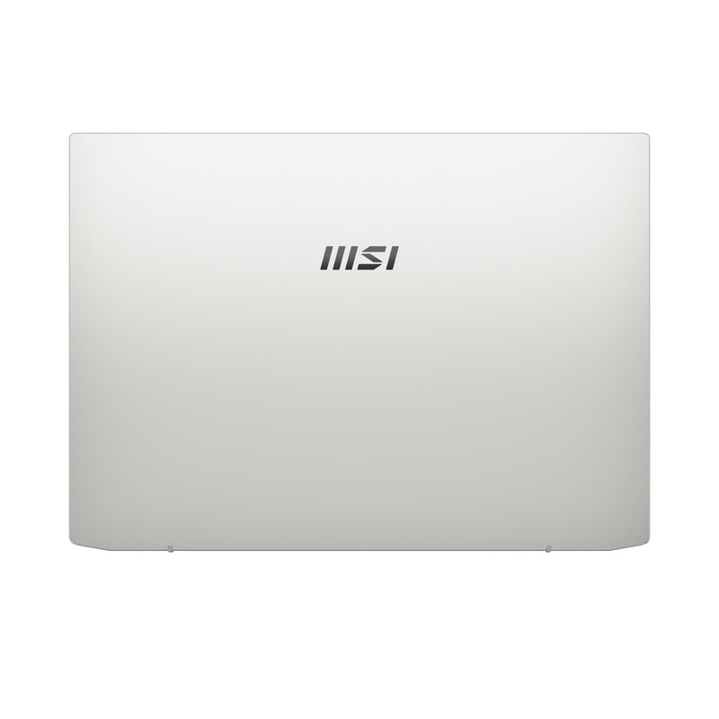 MSI Prestige A16 AI+ A3HMG-028UK AMD Ryzen AI 9 365 Laptop 40.6 cm (16") Quad HD+ 32 GB LPDDR5x-SDRAM 1 TB SSD Wi-Fi 7 (802.11be) Windows 11 Home Silver