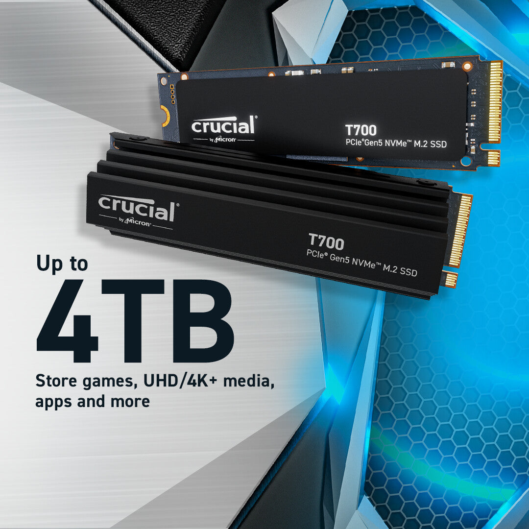 Crucial T700 4 TB M.2 PCI Express 5.0 NVMe - image 2