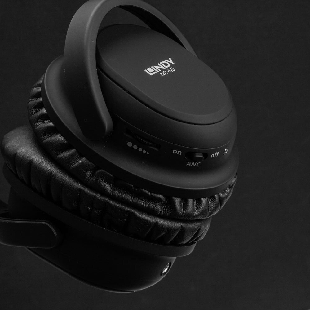 Lindy NC-60 Wired Active Noise Cancelling Headphones - image 5