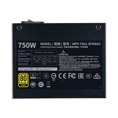Cooler Master V750 SFX Gold power supply unit 750 W 24-pin ATX Black
