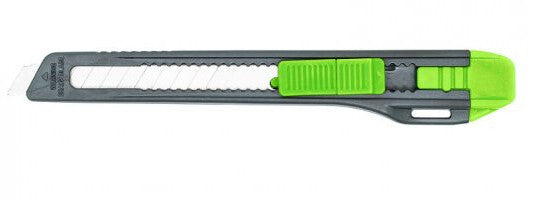 Q-CONNECT KF10631 utility knife Green, Grey, Metallic Snap-off blade knife
