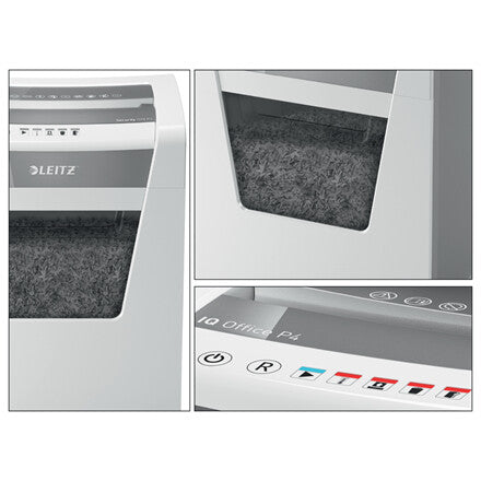 Leitz IQ Office Cross paper shredder Cross shredding 55 dB 22.3 cm White - image 6