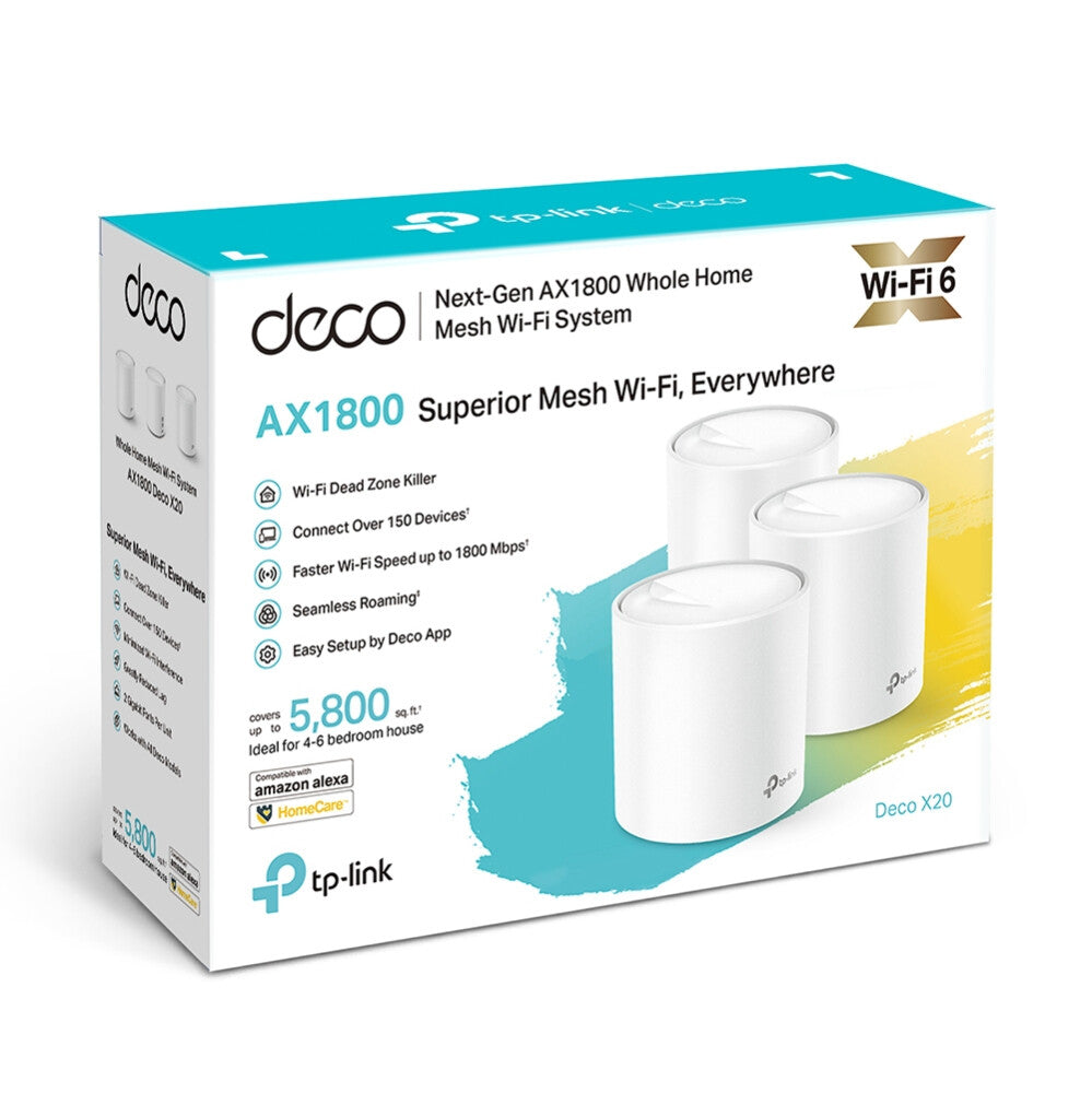 TP-Link AX1800 Whole Home Mesh Wi-Fi 6 System - image 3