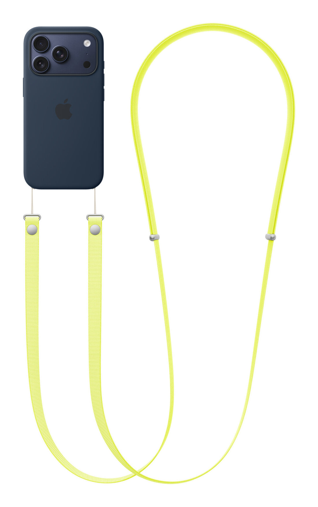 Apple Crossbody Strap - Neon Yellow - image 2