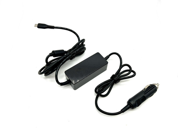 BTI 100W universal Car charger for HP Dell Lenovo Asus Acer Sony Toshiba Fujitsu Samsung etc. Includes USB-C connector as well as 15 additional options to power a wide range of the most popular laptops