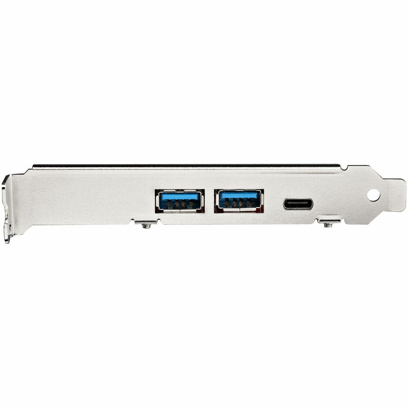 StarTech.com 5-Port USB PCIe Card - 10Gbps USB 3.1 Gen 2 PCIe Card w/ 1x USB-C & 2x USB-A - 1x 2 Port IDC (Internal 5Gbps USB Header Expansion) - USB C PCI Express Controller Card