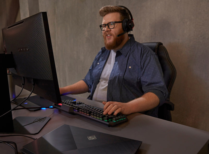 HP OMEN 15-dc1044na Intel® Core™ i7 i7-9750H Laptop 39.6 cm (15.6") Full HD 16 GB DDR4-SDRAM 512 GB SSD NVIDIA® GeForce RTX™ 2060 Wi-Fi 6 (802.11ax) Windows 10 Home Black