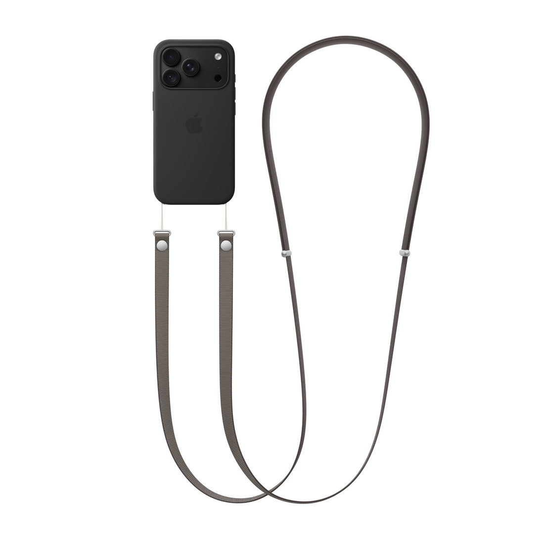 Apple Crossbody Strap – Taupe - image 2