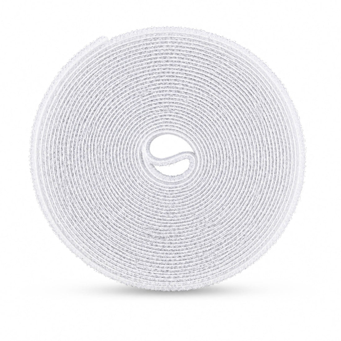 StarTech.com 4-pack 15ft (4.6m) Hook and Loop Roll, 0.5in Wide, White, Cut-to-Size Reusable Cable Ties - image 4