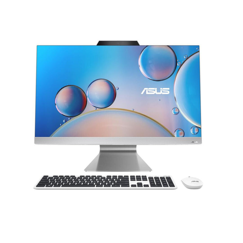 ASUS M3702WFAK-WA080W AMD Ryzen™ 5 7520U 68.6 cm (27") 1920 x 1080 pixels All-in-One PC 8 GB LPDDR5-SDRAM 512 GB SSD Windows 11 Home Wi-Fi 6E (802.11ax) White