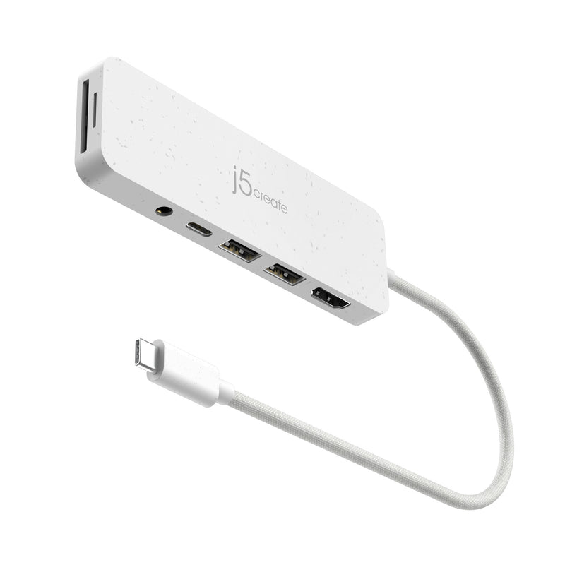 j5create JCD373EW - USB-C® Multi-Port Hub with Power Delivery