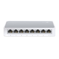 TP-LINK (TL-SF1008D V12) 8-Port 10/100 Unmanaged  Desktop Switch, Plastic Case