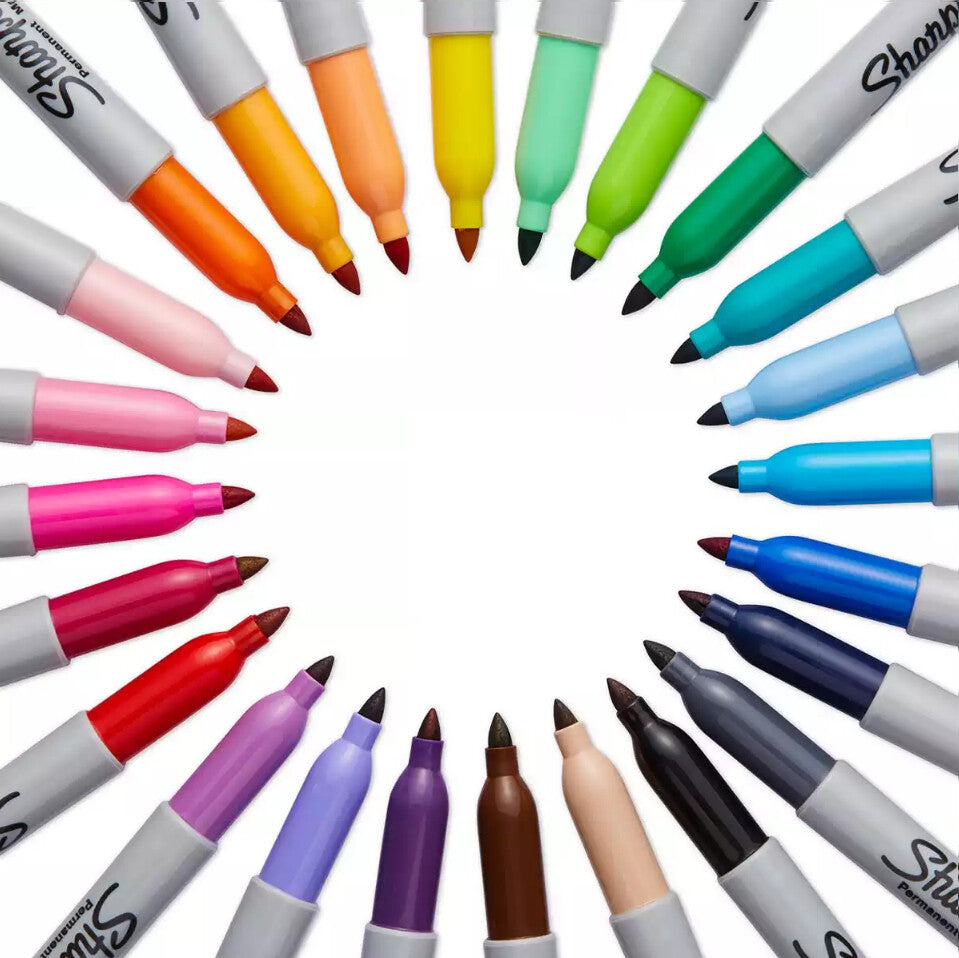Sharpie Fine Point permanent marker Fine tip Black 12 - image 2