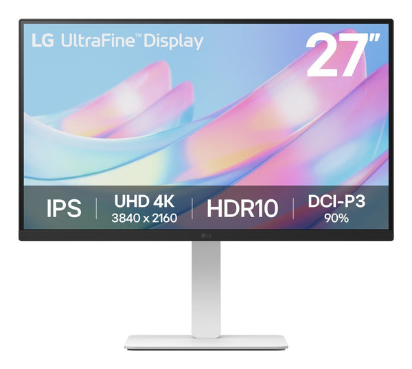 LG 27" 4K UHD Monitor, White (27US550-W.AEK)