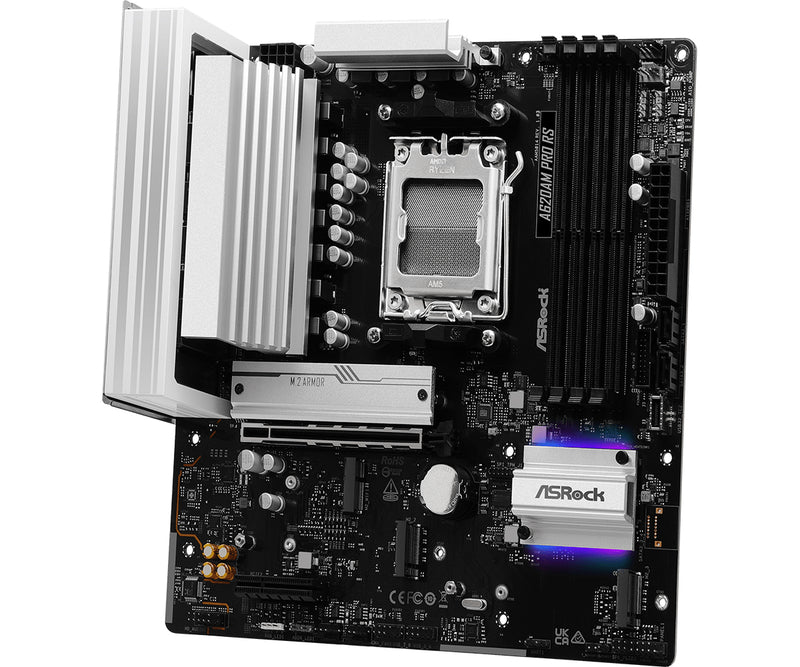Asrock A620AM Pro RS AMD A620A Socket AM5 micro ATX