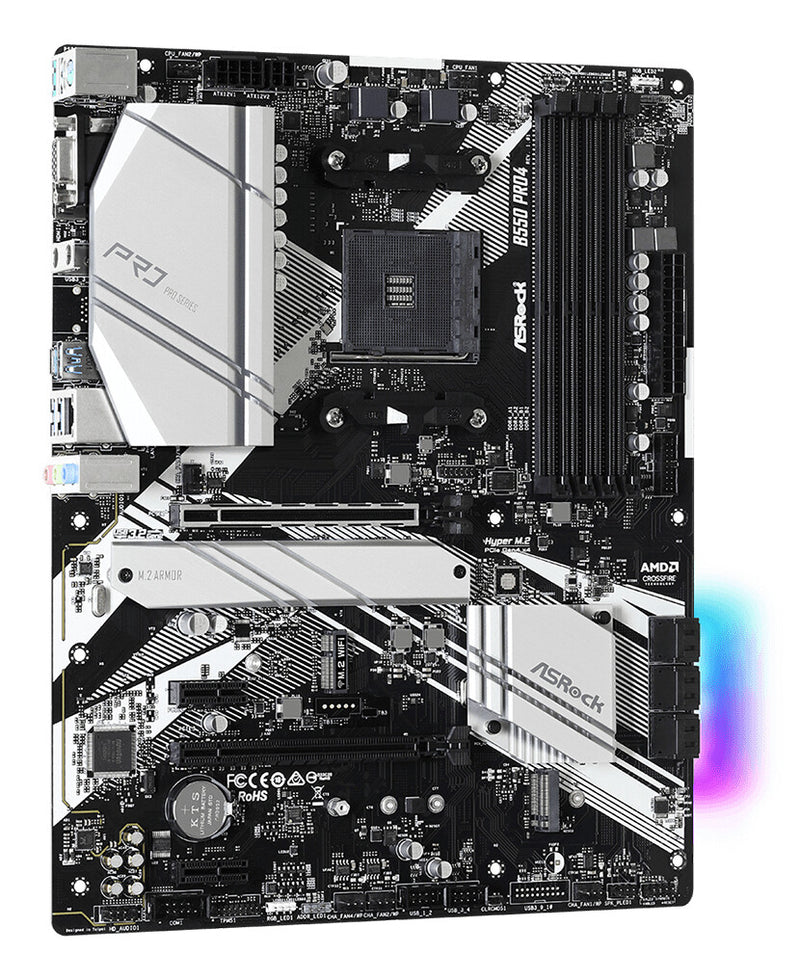 Asrock B550 Pro4 AMD B550 Socket AM4 ATX