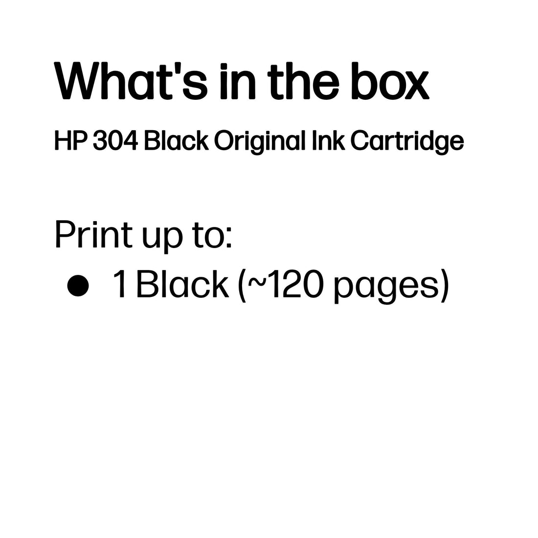HP 304 Black Original Ink Cartridge - image 3