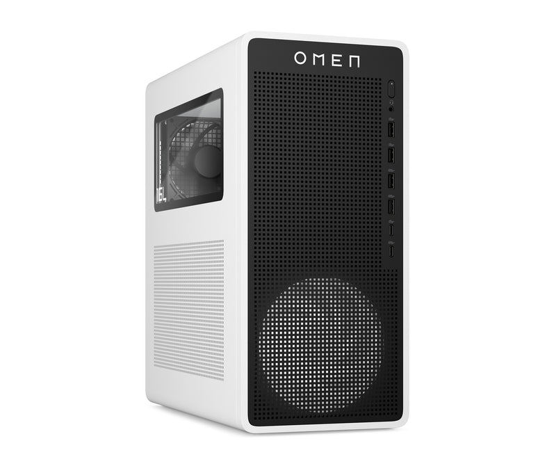 HP OMEN 16L Gaming Desktop PC TG03-0023na PC Intel Core Ultra 5 225F 16 GB DDR5-SDRAM Windows 11 Home Tower AI PC White