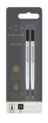 Parker 1950325 pen refill Medium Black 2 pc(s)