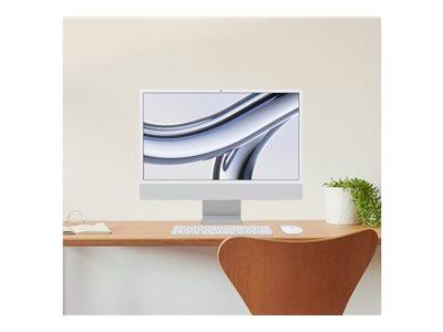 Apple iMac 4.5K 24" M3, 256GB SSD - Silver (MQRJ3B/A)