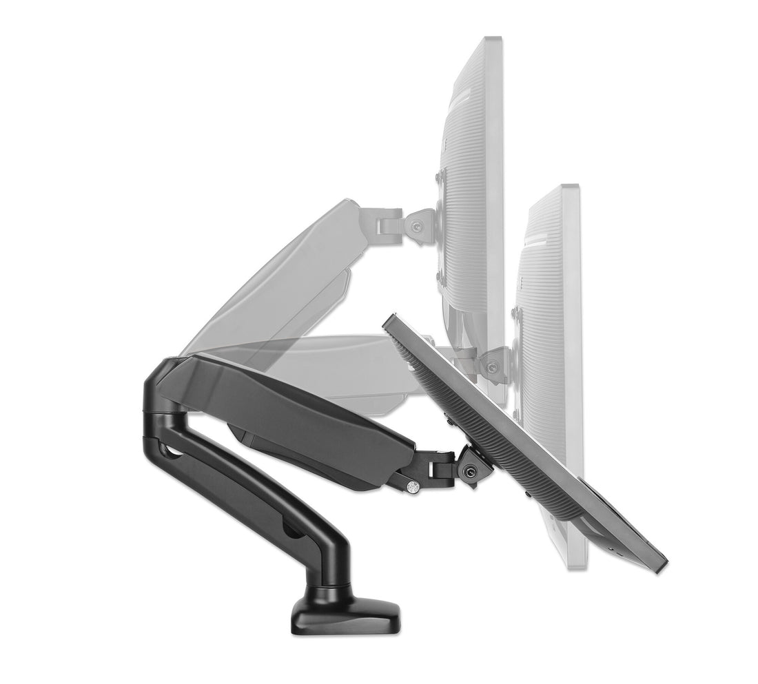 Manhattan Desk Mount for TV & Monitors (Full Motion Spring), For screens 13" to 27", C-Clamp or Grommet - image 4