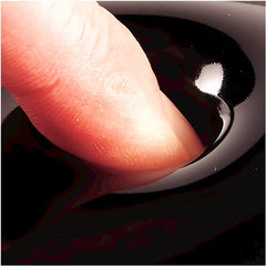 Fellowes Crystal Gel Mousepad Wrist Support Blk