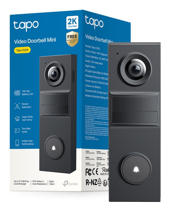 TP-Link Tapo TD20 doorbell chime Black