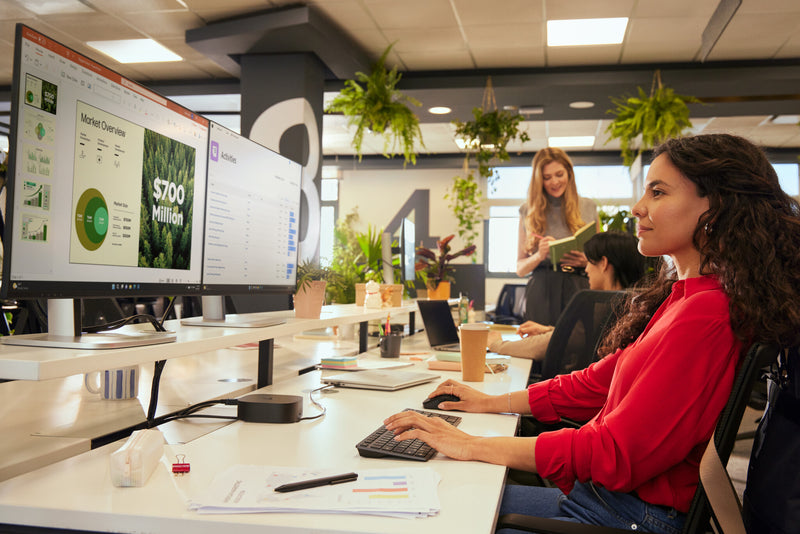 HP 725 Multi-Device Rechargeable Wireless Keyboard