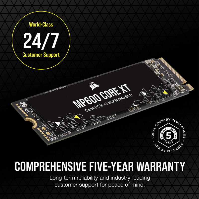 Corsair MP600 CORE XT 1 TB M.2 PCI Express 4.0 NVMe QLC 3D NAND